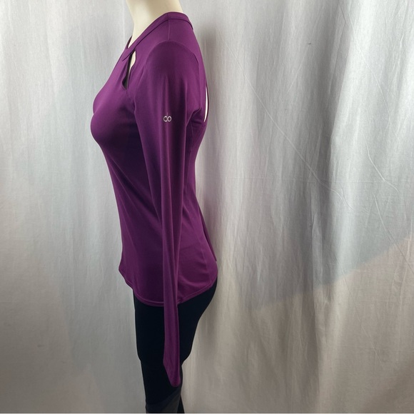 ALO Yoga Wine Color Mantra Long Sleeve Shirt XS - Picture 5 of 12